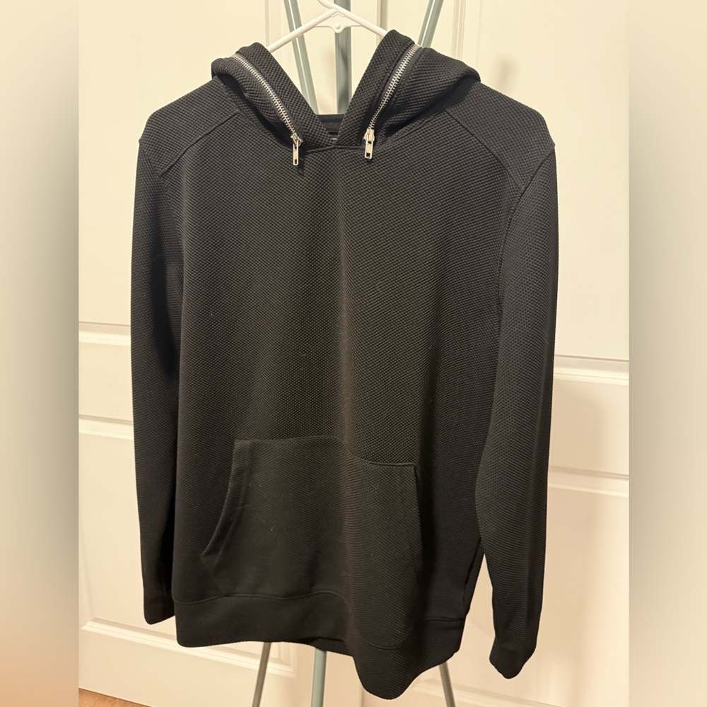 Black Men’s Zipper Jacket Forever 21